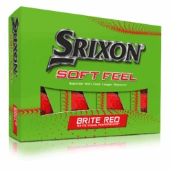 Srixon Soft Feel Brite Matte Color Golf Balls 35 Srixon Soft Feel Brite Matte Color Golf Balls -Tour Edge Store SOFTFEELBriteRed13 Package FLIP reflection