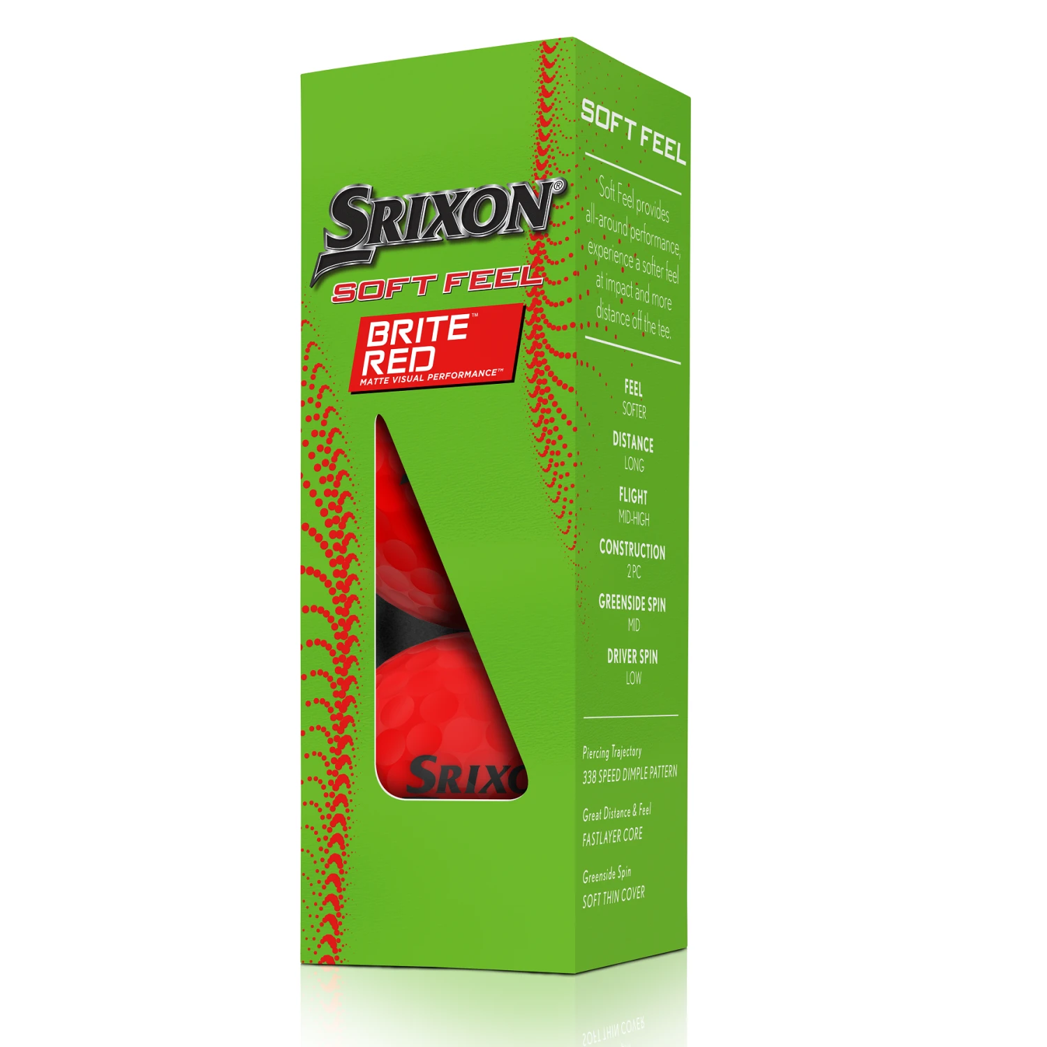 Srixon Soft Feel Brite Matte Color Golf Balls 18 Srixon Soft Feel Brite Matte Color Golf Balls - Image 18