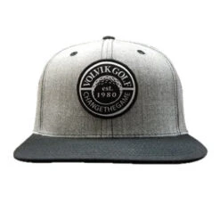 Volvik Golf VSB Snapback Hat / Cap -Tour Edge Store Snapback VSB 18 Grey Black 3