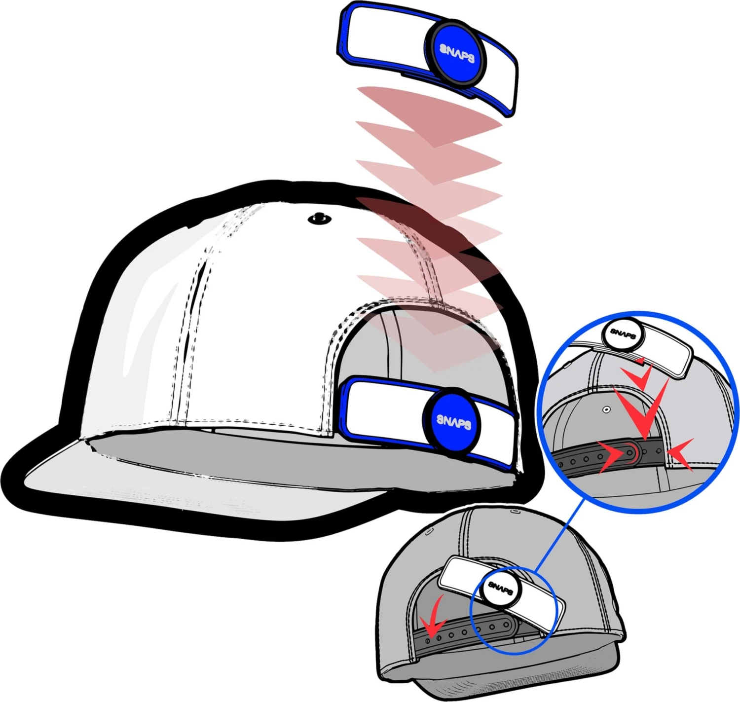 SNAPS Golf Ball Marker & Hat Clip 10 SNAPS Golf Ball Marker & Hat Clip - Image 10