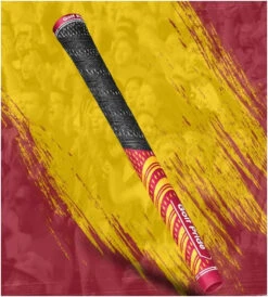 Golf Pride MCC Teams Golf Grips - Standard -Tour Edge Store Standard DarkRedYellow