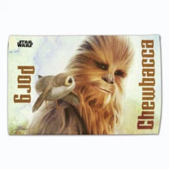 Star Wars Fan Towels 16" X 25" -Tour Edge Store Star Wars Fan towel 16x25 Chewbacca Porg