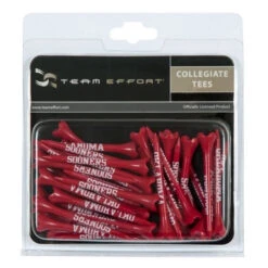 WinCraft Team Effort Collegiate Golf Tees 40 Pack 14 WinCraft Team Effort Collegiate Golf Tees 40 Pack -Tour Edge Store Tees Oklahoma