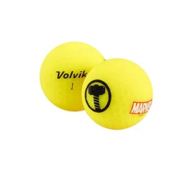 Volvik Marvel Vivid Marvel X Character Golf Balls -Tour Edge Store Thor Ball