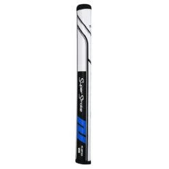 SuperStroke Traxion Flatso Putter Grips -Tour Edge Store TraxionFlatsoBlackWhiteBlue1
