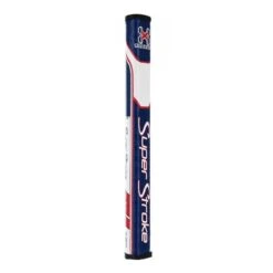 SuperStroke Traxion Flatso Putter Grips -Tour Edge Store TraxionFlatsoRedWhiteBlue