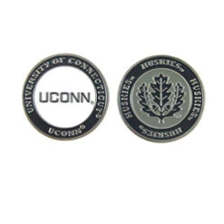 NCAA Double Sided Collegiate Golf Ball Marker Coins -Tour Edge Store Uconn1
