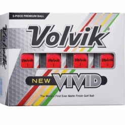 Volvik Vivid Matte Finish Golf Balls - Dozen -Tour Edge Store Vivid PINK