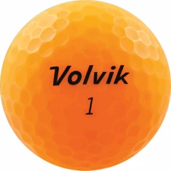 Volvik Vivid Matte Finish Golf Balls - Dozen -Tour Edge Store Vivid Sherbert Orange