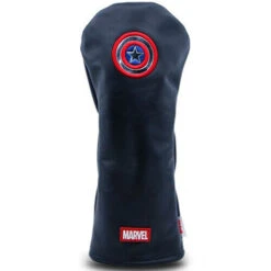 Volvik Marvel Leather Driver Headcovers -Tour Edge Store Volvik MarvelCaptAmericaLeatherHeadcover0