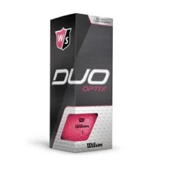 Wilson Staff 2020 Duo Soft Optix Golf Balls -Tour Edge Store WGWP509LO 6 Duo Optix 3 Ball Sleeve Pink.png.cq5dam.web .1200.1200