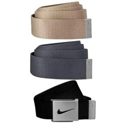 Nike 3-in-1 Web Belt Packs 15 Nike 3-in-1 Web Belt Packs -Tour Edge Store WebBelt BlackKhakiDarkGray