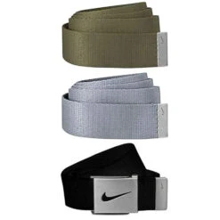 Nike 3-in-1 Web Belt Packs 14 Nike 3-in-1 Web Belt Packs -Tour Edge Store WebBelt BlackOliveLightGray