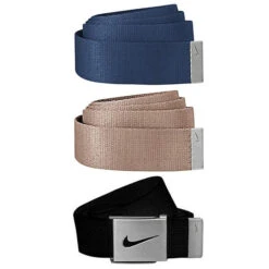 Nike 3-in-1 Web Belt Packs 17 Nike 3-in-1 Web Belt Packs -Tour Edge Store WebBelt NavyBlackKhaki