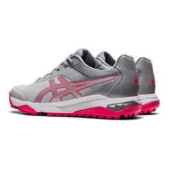 Asics Women's Gel-Course Ace Spikeless Golf Shoes -Tour Edge Store Women Gel Course Ace grey prink V1 lrg 3