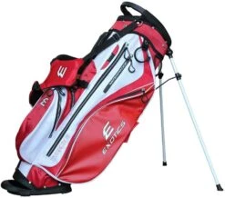 Tour Edge Exotics Xtreme 4 Stand Bags -Tour Edge Store Xtreme 4 Carry Bag Red White