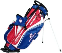 Tour Edge Exotics Xtreme 4 Stand Bags -Tour Edge Store Xtreme 4 Carry Bag Red White Blue
