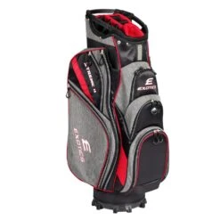 Tour Edge Exotics Xtreme 4 Cart Bags -Tour Edge Store Xtreme 4 Cart Bag Black Scratch Plaid Red