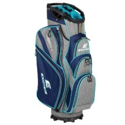 Tour Edge Exotics Xtreme 4 Cart Bags -Tour Edge Store Xtreme 4 Cart Bag Navy Scratch Plaid Teal