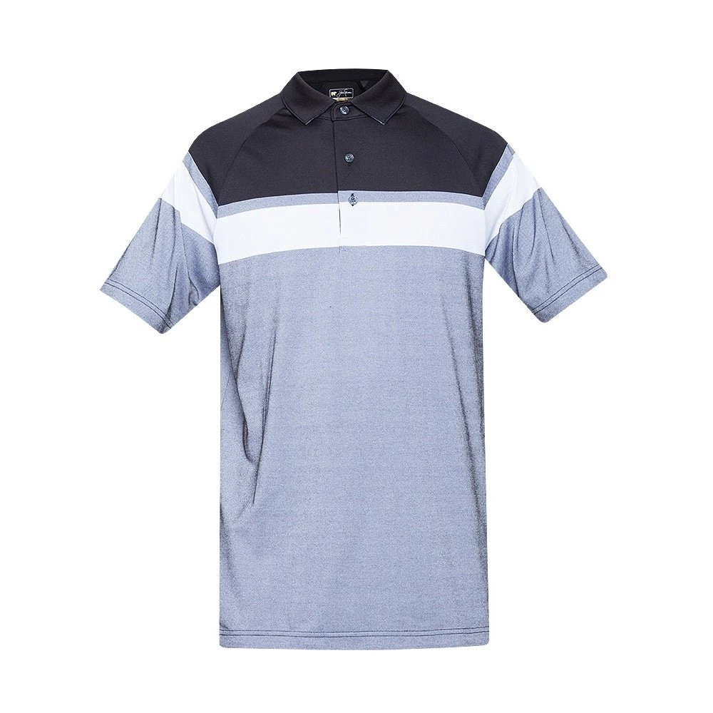 Callaway Jack Nicklaus Black Label By Perry Ellis Yarn Dyed Color Block Polo Shirts 1 Callaway Jack Nicklaus Black Label By Perry Ellis Yarn Dyed Color Block Polo Shirts