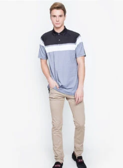 Callaway Jack Nicklaus Black Label By Perry Ellis Yarn Dyed Color Block Polo Shirts 11 Callaway Jack Nicklaus Black Label By Perry Ellis Yarn Dyed Color Block Polo Shirts -Tour Edge Store YarnDyedColorBlockPolo CaviarBlack4