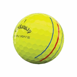 Callaway ERC Soft Triple Track Yellow (Per Dozen)