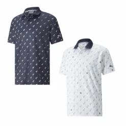 Puma Men's Mattr Egrets Golf Polo