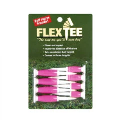FlexTee Flexible Golf Tees - 8 Pack - Multi Heights 6 FlexTee Flexible Golf Tees - 8 Pack - Multi Heights -Tour Edge Store flex tees pink ladies