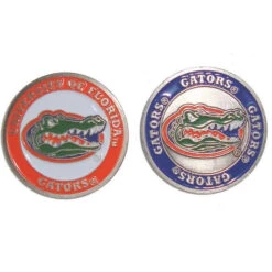 NCAA Double Sided Collegiate Golf Ball Marker Coins -Tour Edge Store florida