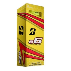 Bridgestone E6 Golf Balls -Tour Edge Store image 8 BSG e6 Yellow sleeve
