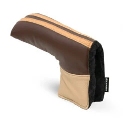 Sahara Retro Vintage Blade Putter Headcovers 12 Sahara Retro Vintage Blade Putter Headcovers -Tour Edge Store retro putter hc brown tan