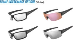 Tifosi Optics Pro Escalate SF Sunglasses Kit -Tour Edge Store tifosi pro escalate sf 237202 112